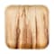 Smarty Had A Party 10" Square Palm Leaf Eco Friendly Disposable Dinner Plates (100 Plates), 100PK 4670S-CASE - alternate 2